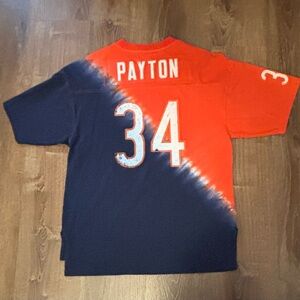 Men's Mitchell & Ness Walter Payton Chicago Bears Tie-Dye Size L T-Shirt